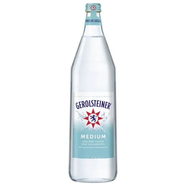 Gerolsteiner Mineralwasser Medium (1l)