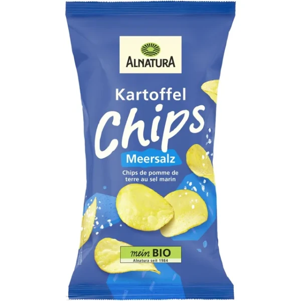 Alnatura Bio Kartoffelchips Meersalz (125g)