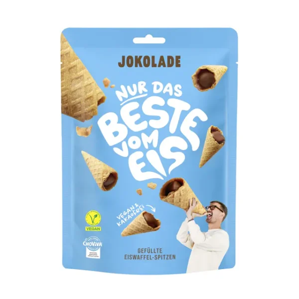Jokolade Nur das beste vom Eis - Eiswaffel Spitzen (100g)