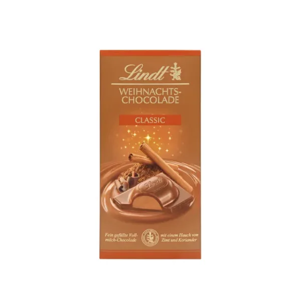 Lindt Weihnachtsschokolade Classic (100g)