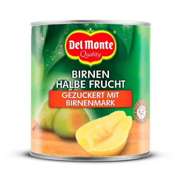 Del Monte Birnen - halbe Frucht gezuckert (850ml)