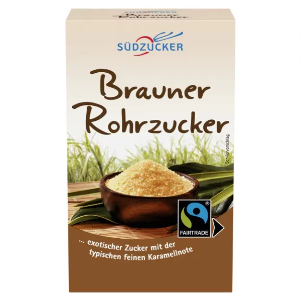 S&uuml;dzucker Rohrzucker braun (500g)