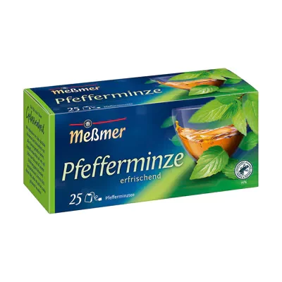 Me&szlig;mer Pfefferminztee (25 Beutel)