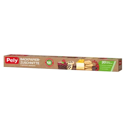Pely Backpapier Zuschnitt (20er)