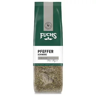 Fuchs Pfeffer schwarz - gemahlen (60g)
