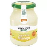 Andechser Natur Bio Joghurt im Pfandglas - Mango (500g)