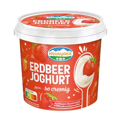 Weidegl&uuml;ck Joghurt Erdbeere (1kg)