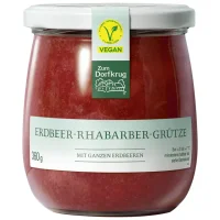 Zum Dorfkrug Erdbeer-Rhabarber Grütze (360g)