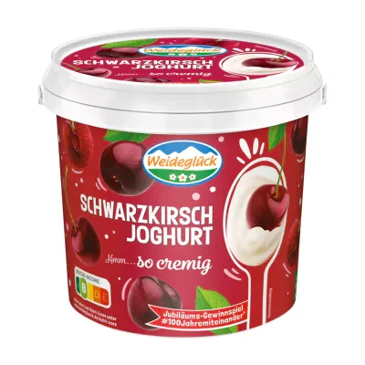 Weidegl&uuml;ck Joghurt Schwarzkirsche (1kg)