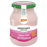 Bio Joghurt im Pfandglas - Himbeere (500g)