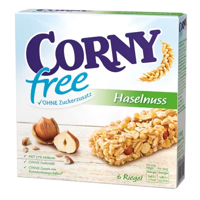 Corny M&uuml;sliriegel - Haselnuss (6Stk.)