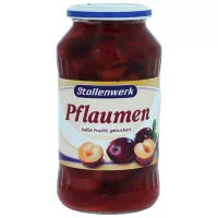 Stollenwerk Pflaumen - halbe Frucht (720ml)