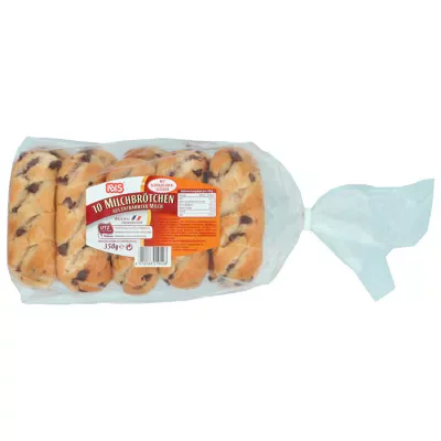 Milchbr&ouml;tchen mit Schokoladenst&uuml;cken (10er)