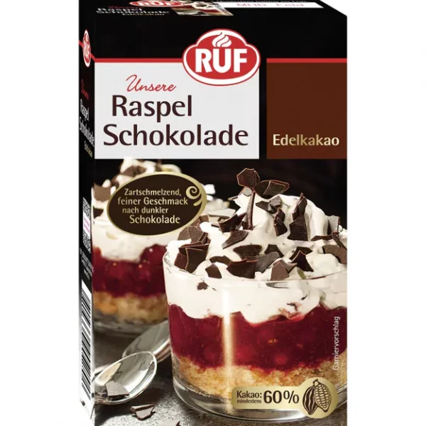 Ruf Schokoraspeln - Edelkakao (100g)
