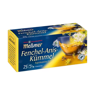 Me&szlig;mer Fenchel-Anis-K&uuml;mmeltee (25 Beutel)