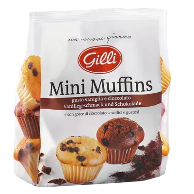 Gilli Mini Muffins - Vanille/Schoko (195g)