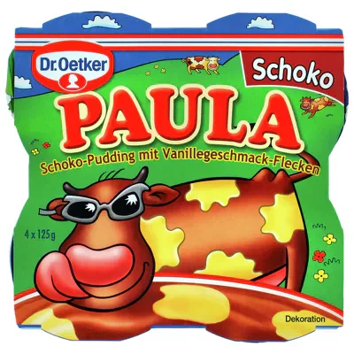 Dr. Oetker Paulas Pudding Schoko (4x125g)