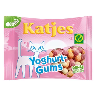 Katjes Gummib&auml;rchen - Yoghurt-Gums (210g) vegetarisch