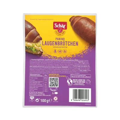Sch&auml;r Laugenbr&ouml;tchen - glutenfrei (100g)