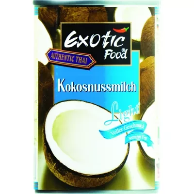 Kokosnussmilch - light 6% (400ml)
