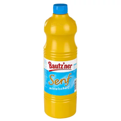 Bautz&acute;ner Senf - mittelscharf (1000ml)